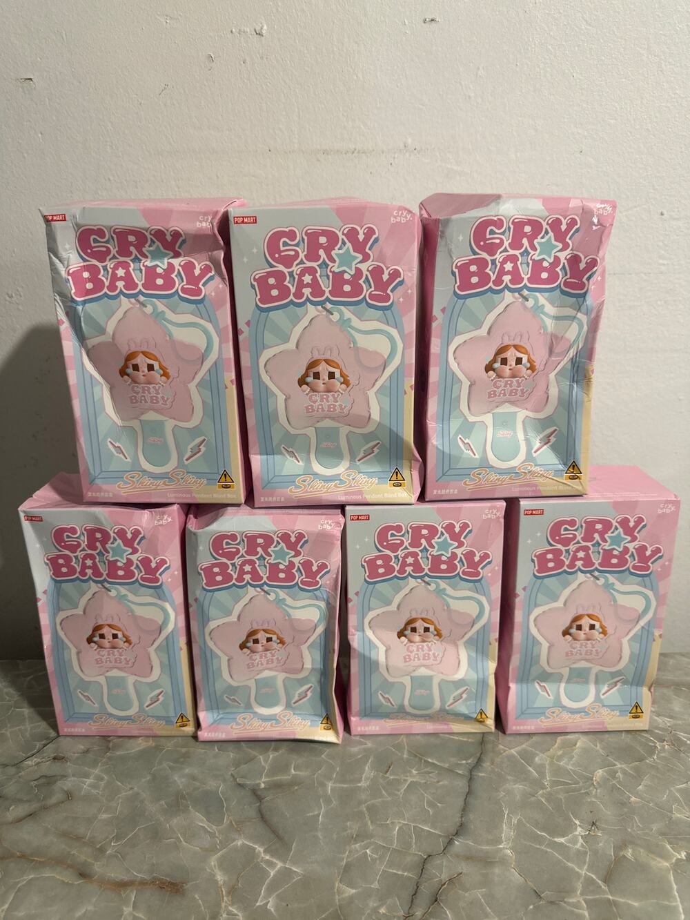 CRYBABY SHINY Series Blind Box -Luminous Pendant, Light up Bag Clip